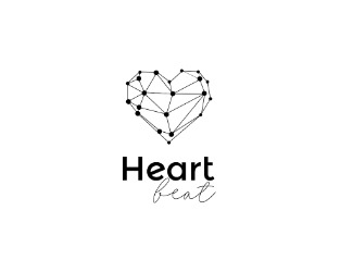 Projekt graficzny logo dla firmy online Heart beat